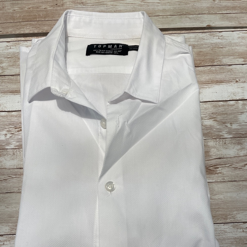 Topman long sleeve dress shirt